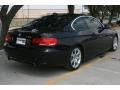 2007 Jet Black BMW 3 Series 335i Coupe  photo #3