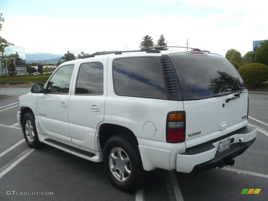 2005 Yukon Denali AWD - Summit White / Sandstone photo #5