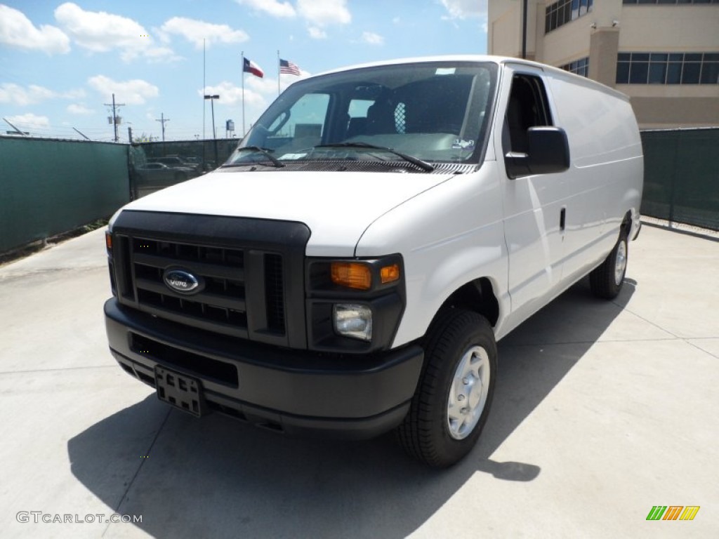 Oxford White 2011 Ford E Series Van E150 Commercial Exterior Photo #49979106