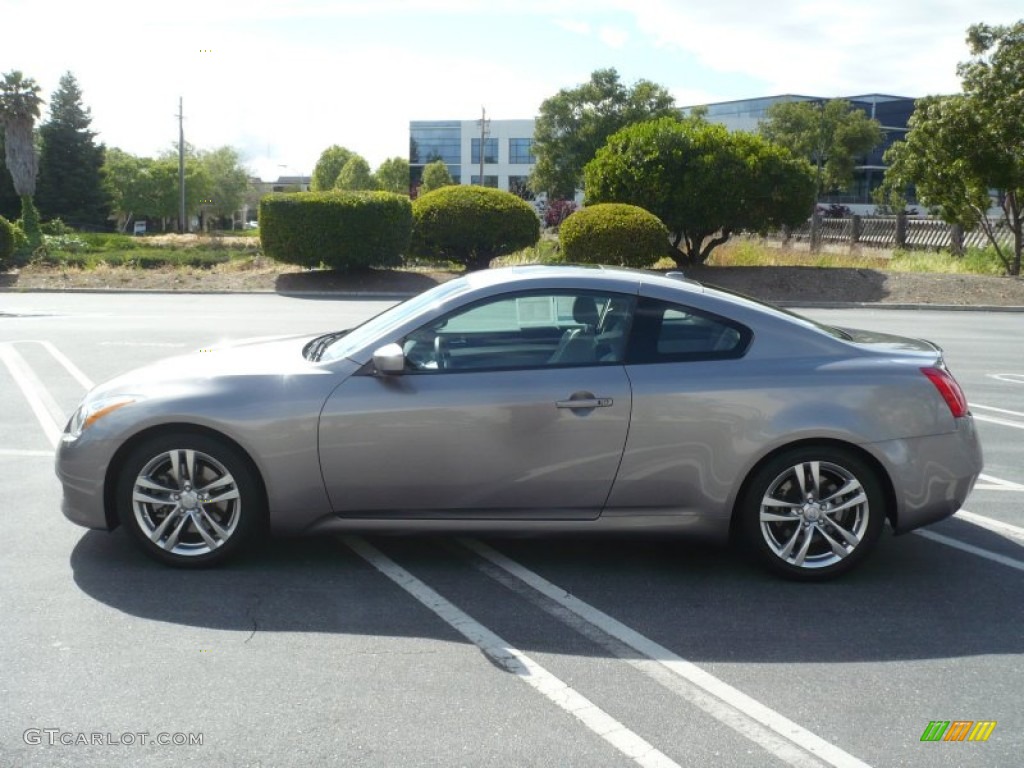 Platinum Graphite Gray 2008 Infiniti G 37 Journey Coupe Exterior Photo #49979228
