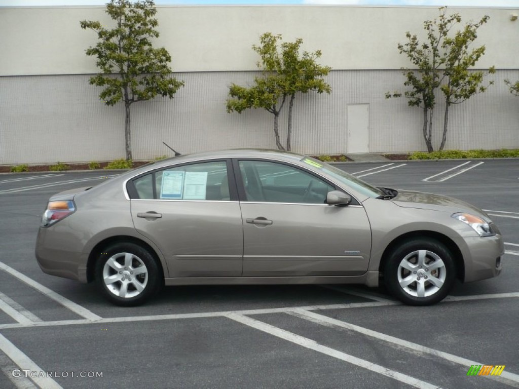 Pebble Beach Metallic 2007 Nissan Altima Hybrid Exterior Photo #49979910