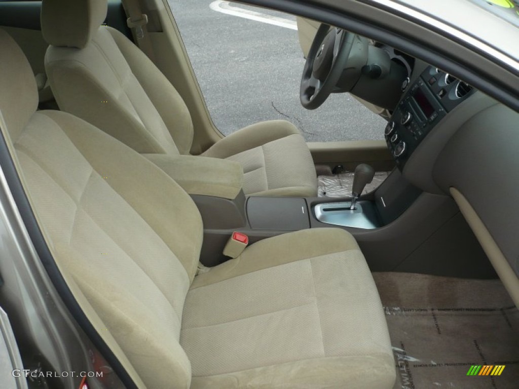 Blond Interior 2007 Nissan Altima Hybrid Photo #49980162