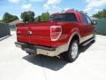 2011 Red Candy Metallic Ford F150 Lariat SuperCrew  photo #3