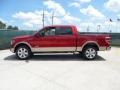 2011 Red Candy Metallic Ford F150 Lariat SuperCrew  photo #6