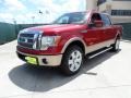 2011 Red Candy Metallic Ford F150 Lariat SuperCrew  photo #7