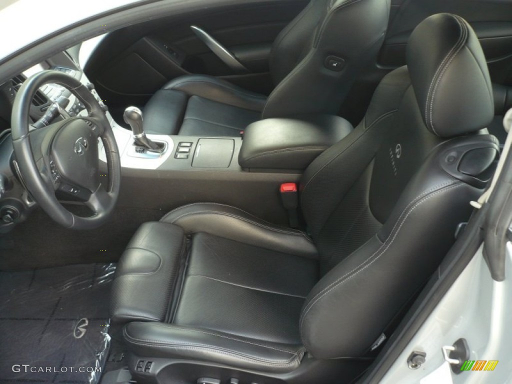 Graphite Interior 2008 Infiniti G 37 S Sport Coupe Photo #49981224