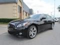 Black Obsidian 2011 Infiniti M 37 S Sedan Exterior