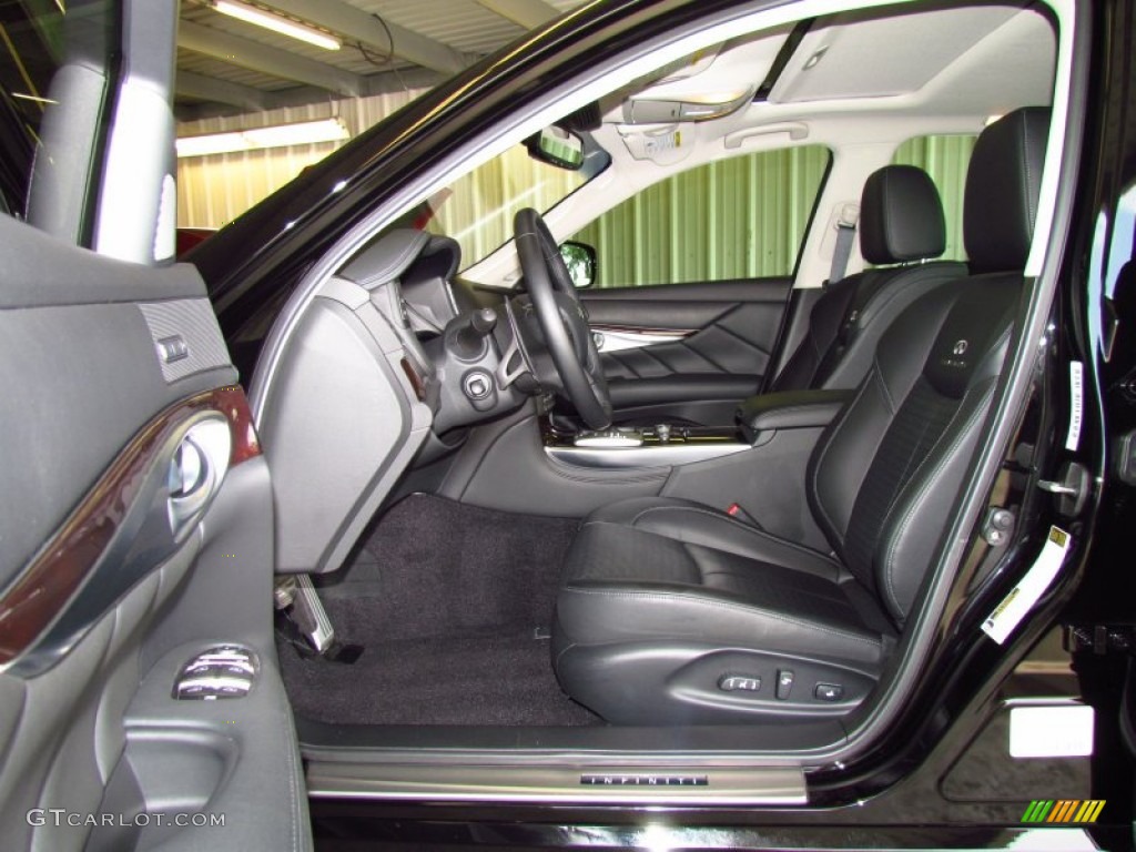 Graphite Interior 2011 Infiniti M 37 S Sedan Photo #49981916