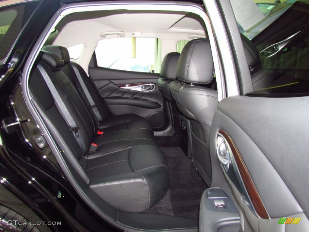 Graphite Interior 2011 Infiniti M 37 S Sedan Photo #49981947