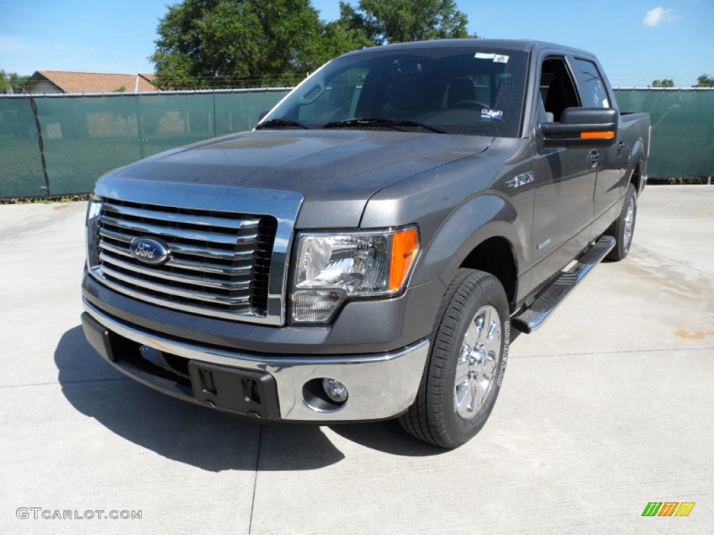 2011 F150 Texas Edition SuperCrew - Sterling Grey Metallic / Steel Gray photo #7