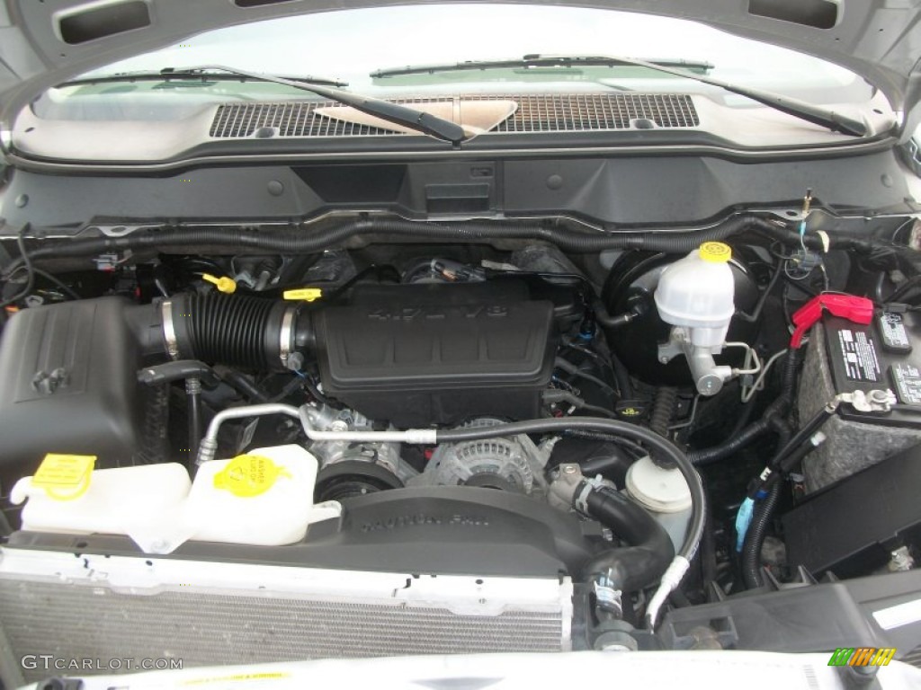 2008 Dodge Ram 1500 SLT Quad Cab 4x4 4.7 Liter SOHC 16-Valve Magnum V8 Engine Photo #49982544