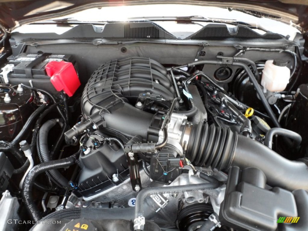 2012 Ford Mustang V6 Coupe 3.7 Liter DOHC 24-Valve Ti-VCT V6 Engine Photo #49983660