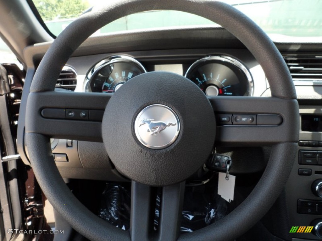 2012 Mustang V6 Coupe - Lava Red Metallic / Charcoal Black photo #30