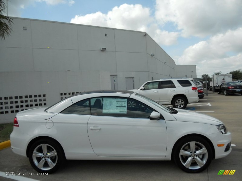 Candy White 2012 Volkswagen Eos Lux Exterior Photo #49984035