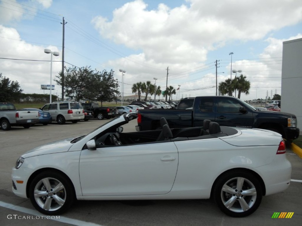 Candy White 2012 Volkswagen Eos Lux Exterior Photo #49984242