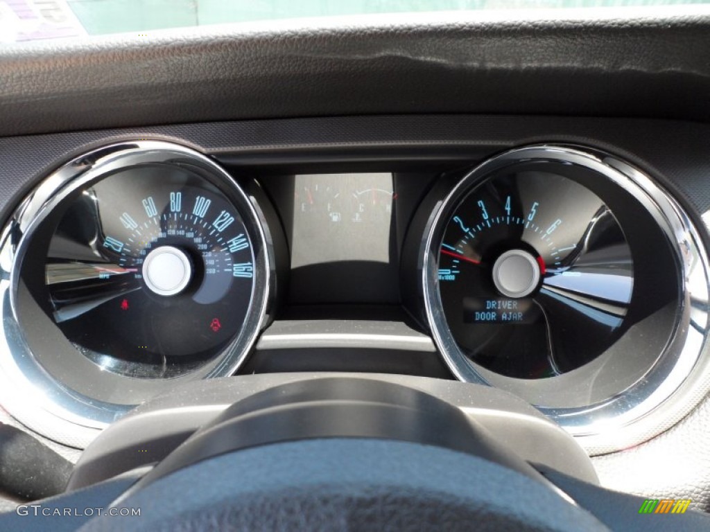2012 Ford Mustang V6 Coupe Gauges Photo #49984347