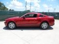 Red Candy Metallic 2012 Ford Mustang V6 Coupe Exterior