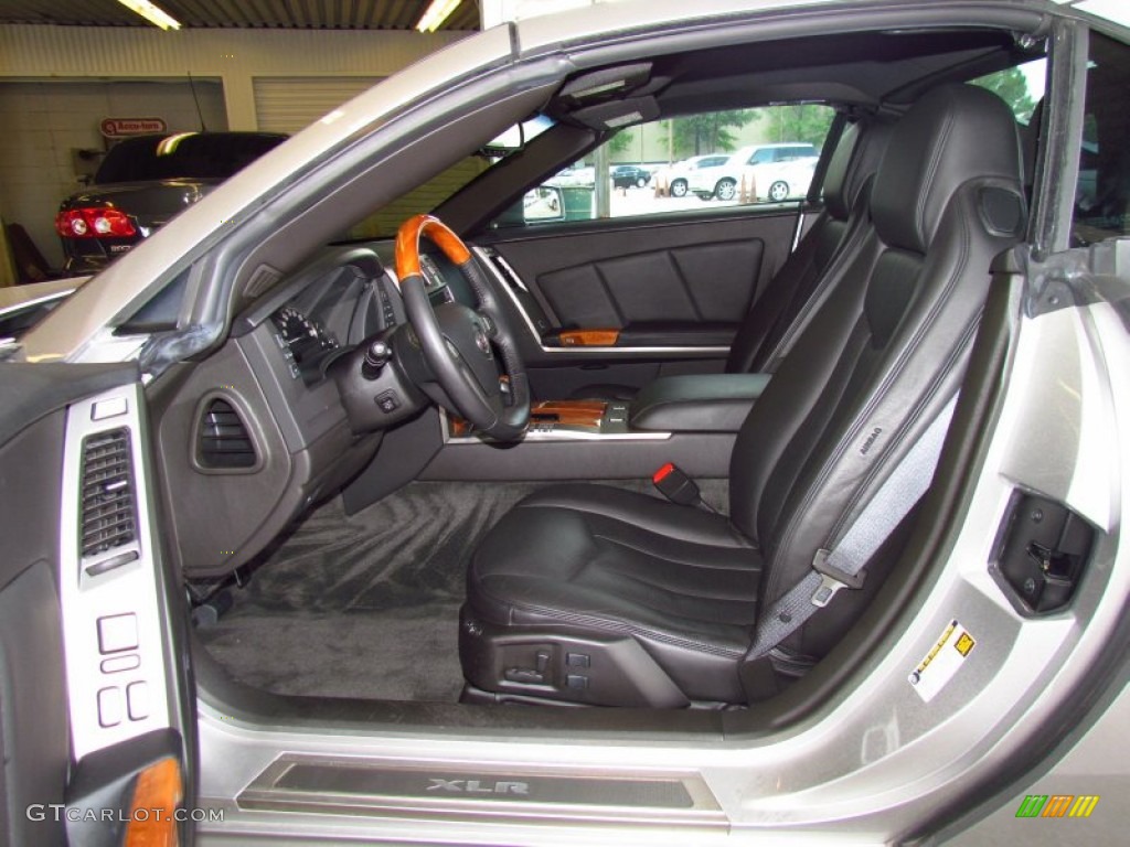 Ebony Interior 2006 Cadillac XLR Roadster Photo #49984506