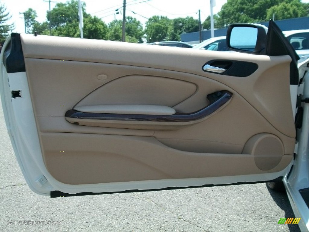 2004 3 Series 325i Convertible - Alpine White / Sand photo #9