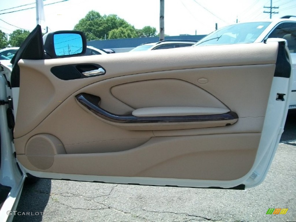 2004 3 Series 325i Convertible - Alpine White / Sand photo #22