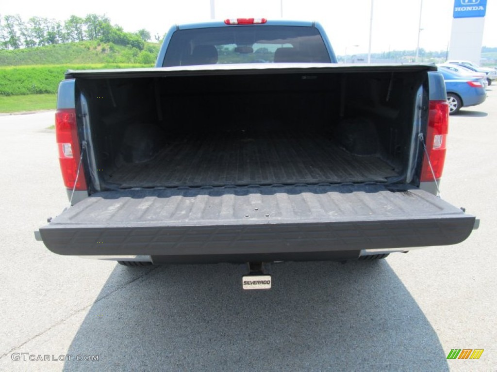 2007 Silverado 1500 LT Extended Cab 4x4 - Blue Granite Metallic / Ebony Black photo #15