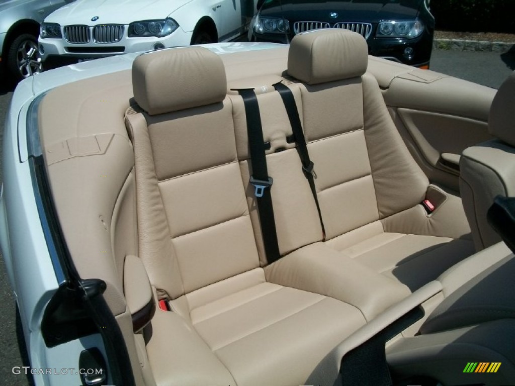 2004 3 Series 325i Convertible - Alpine White / Sand photo #23