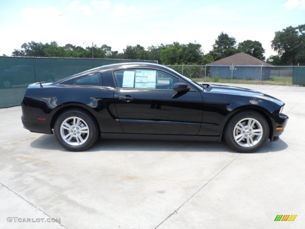 Black 2012 Ford Mustang V6 Coupe Exterior Photo #49984899