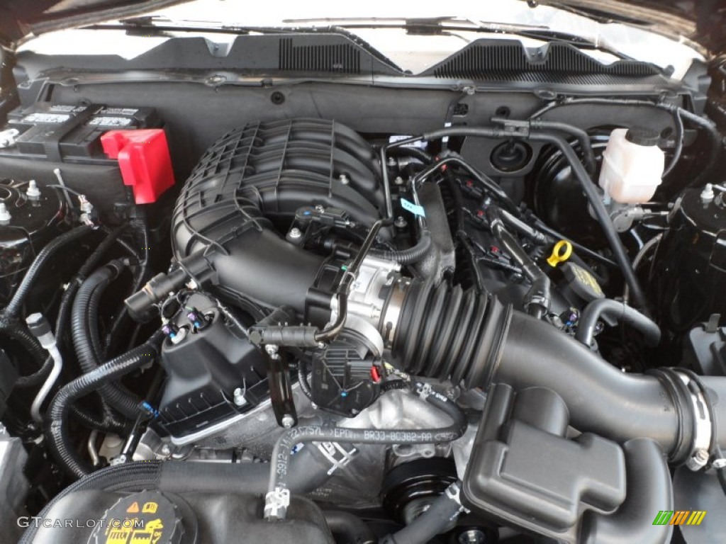 2012 Ford Mustang V6 Coupe 3.7 Liter DOHC 24-Valve Ti-VCT V6 Engine Photo #49985136