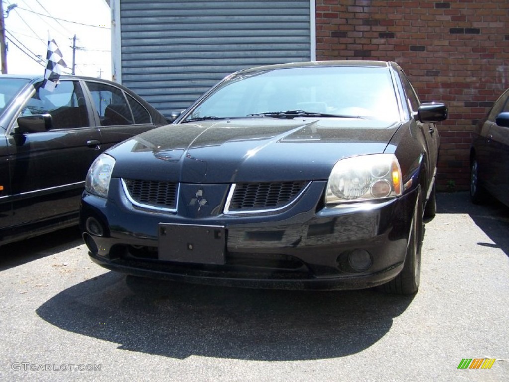 2004 Galant ES - Kalapana Black / Petrol Gray photo #1