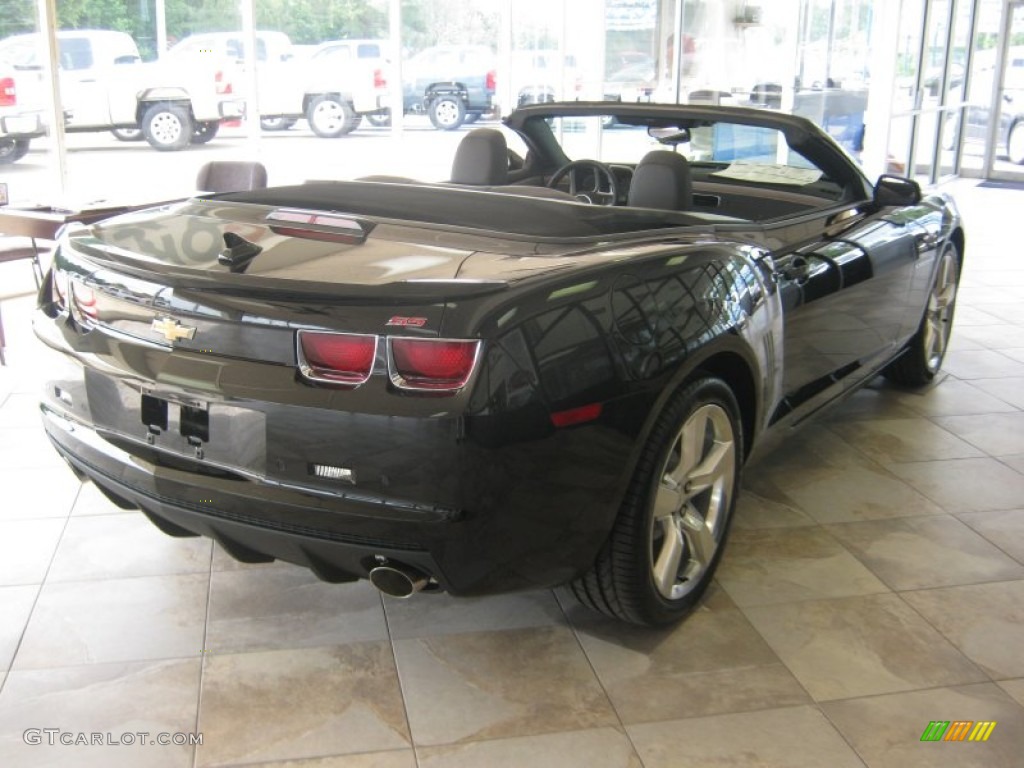 Black 2011 Chevrolet Camaro SS/RS Convertible Exterior Photo #49986655