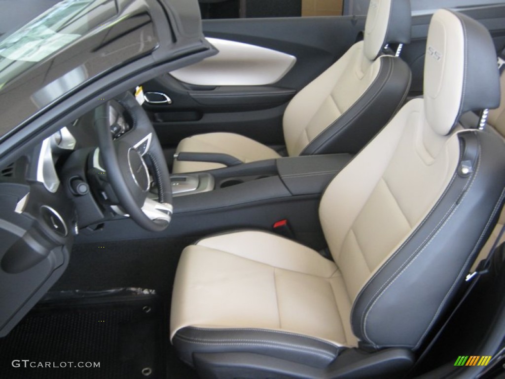 Beige Interior 2011 Chevrolet Camaro SS/RS Convertible Photo #49986753