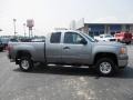 2008 Steel Gray Metallic GMC Sierra 2500HD SLE Extended Cab 4x4  photo #1