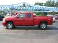 2011 Victory Red Chevrolet Silverado 1500 LT Extended Cab 4x4  photo #2