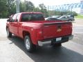 2011 Victory Red Chevrolet Silverado 1500 LT Extended Cab 4x4  photo #3