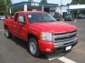2011 Victory Red Chevrolet Silverado 1500 LT Extended Cab 4x4  photo #7