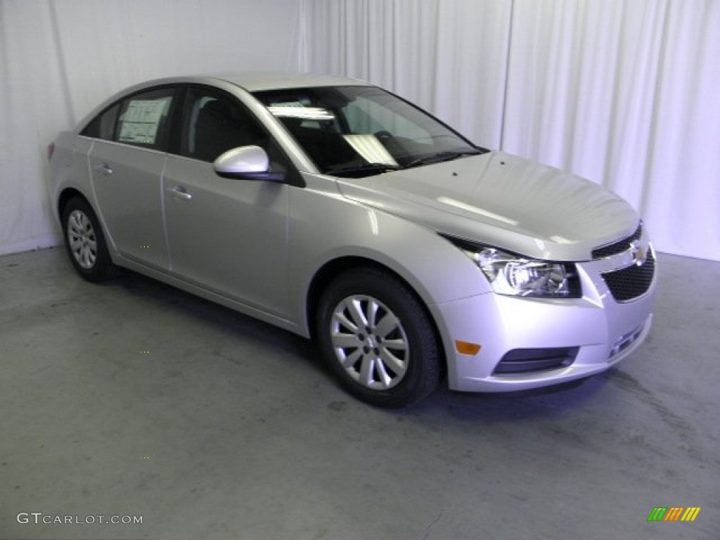 2011 Cruze LT - Silver Ice Metallic / Jet Black photo #1