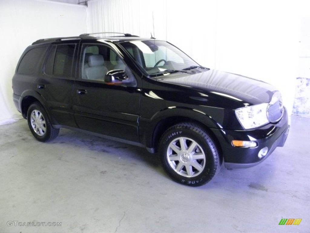 2004 Rainier CXL AWD - Black / Light Cashmere photo #1