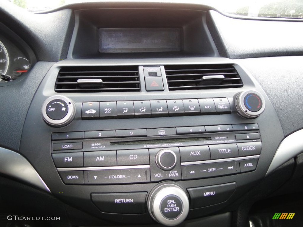 2008 Accord EX Coupe - Alabaster Silver Metallic / Black photo #20