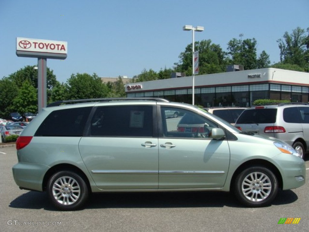 2010 Sienna XLE AWD - Silver Pine Mica / Taupe photo #1
