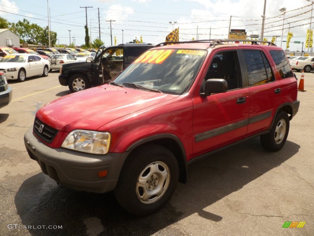 1999 CR-V LX - Milano Red / Charcoal photo #3