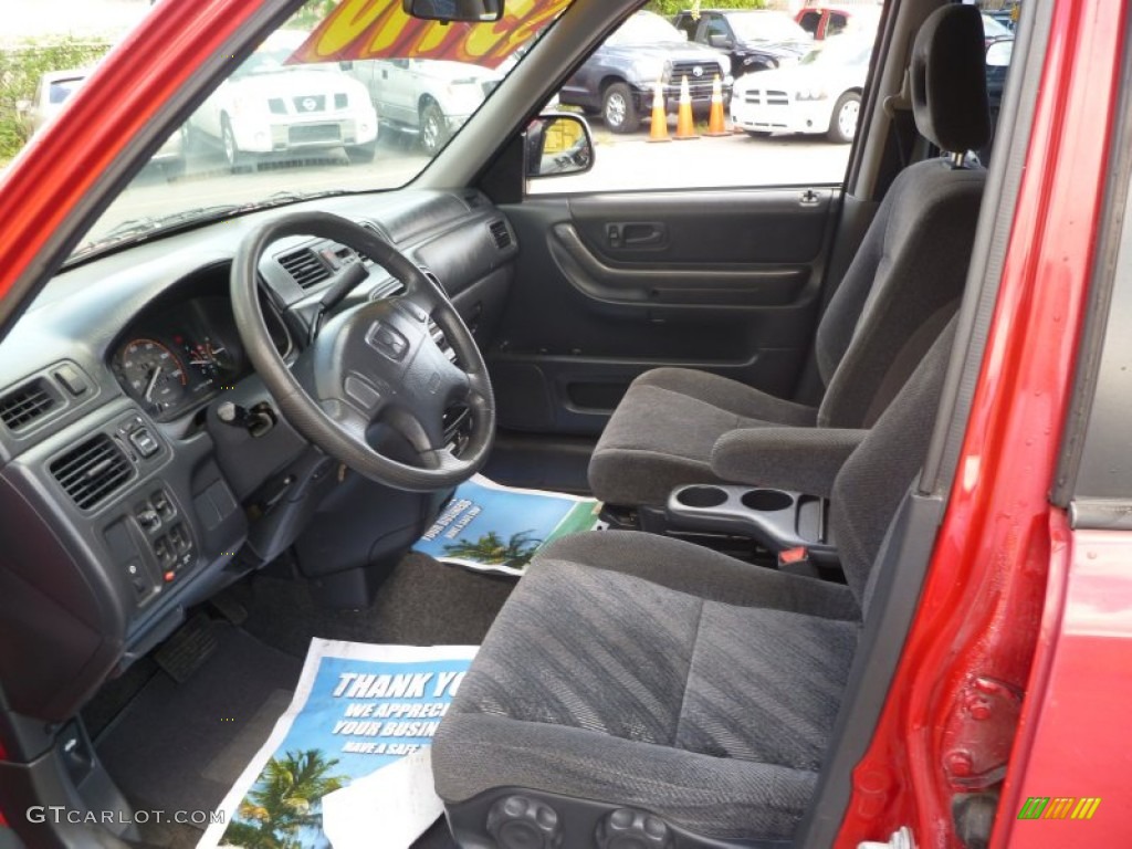 Charcoal Interior 1999 Honda CR-V LX Photo #49990885