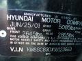 2001 Obsidian Black Hyundai Santa Fe GLS V6  photo #4