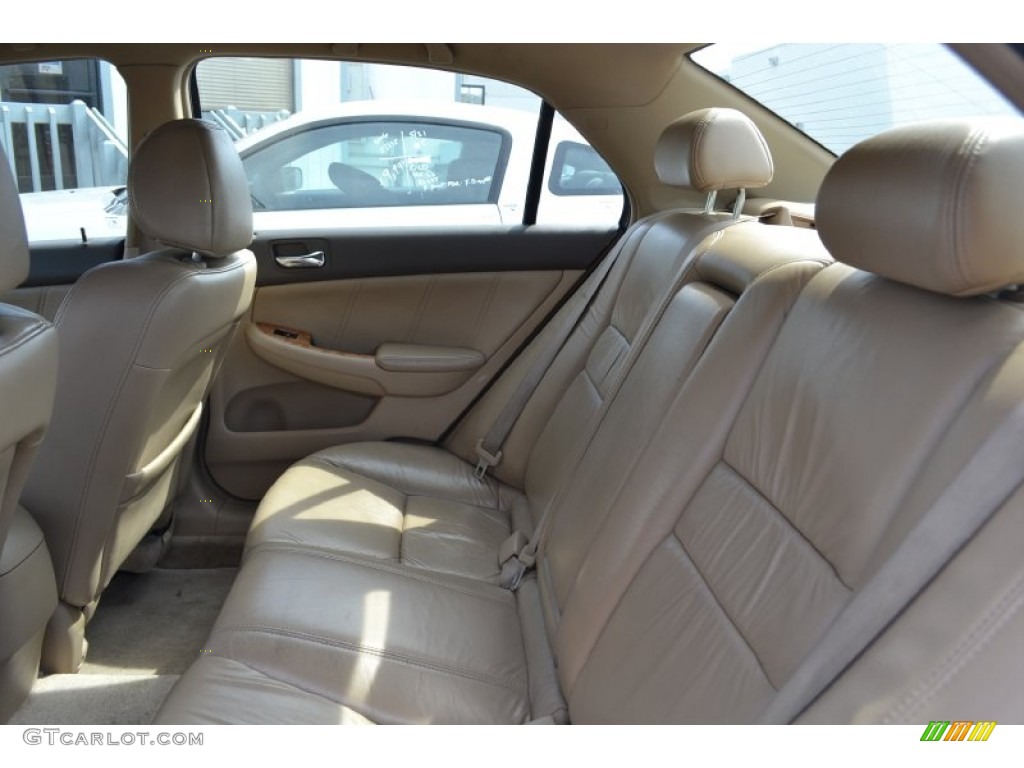 2003 Accord EX V6 Sedan - Taffeta White / Ivory photo #5