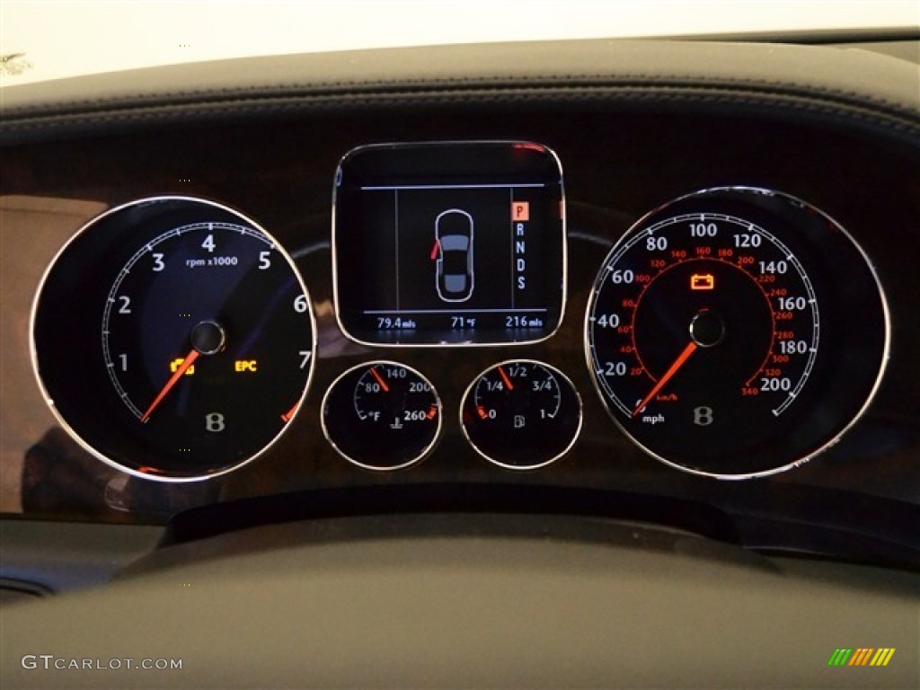 2011 Bentley Continental Flying Spur Speed Gauges Photo #49992760