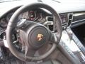 Black 2011 Porsche Panamera 4S Steering Wheel