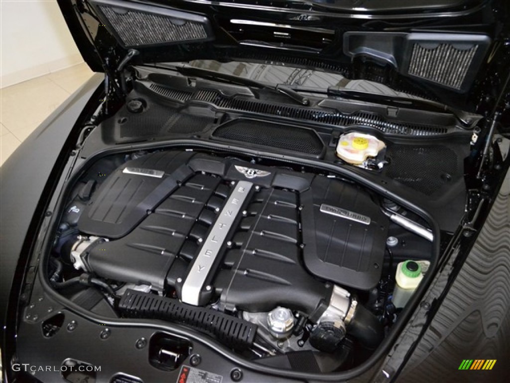 2011 Bentley Continental Flying Spur Speed 6.0 Liter Twin-Turbocharged DOHC 48-Valve VVT W12 Engine Photo #49993132