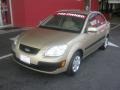 2007 Cashmere Beige Kia Rio LX Sedan  photo #1