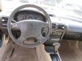 Beige 1993 Honda Accord EX Sedan Dashboard