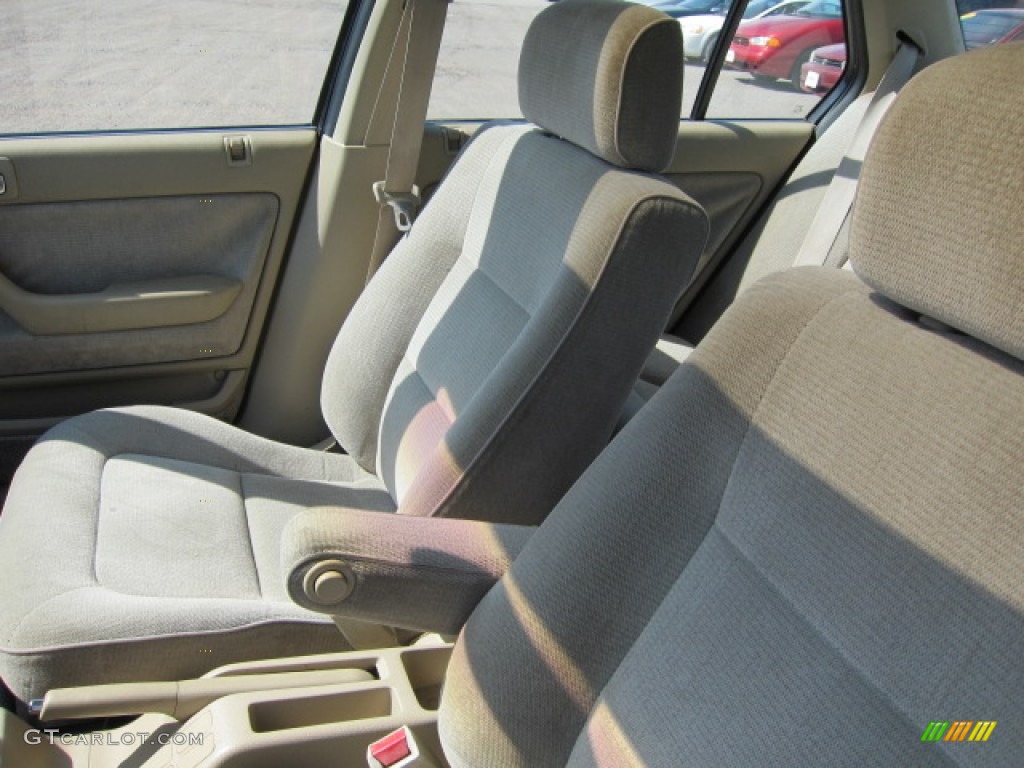 1993 Accord EX Sedan - Arcadia Green Pearl / Beige photo #4