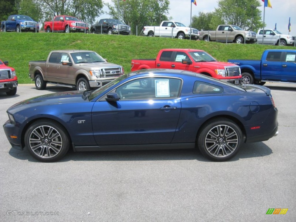 Kona Blue Metallic 2010 Ford Mustang GT Premium Coupe Exterior Photo #49994380